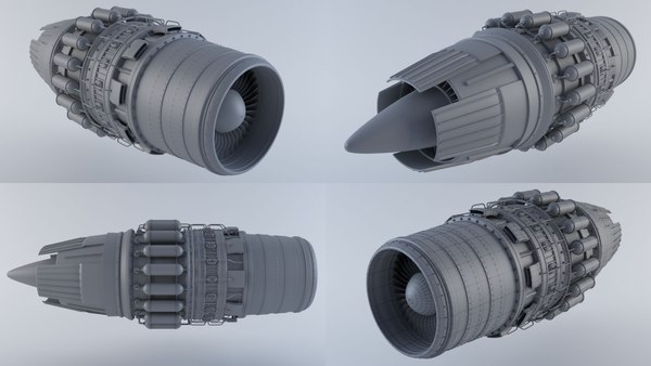3ds max rocket engine