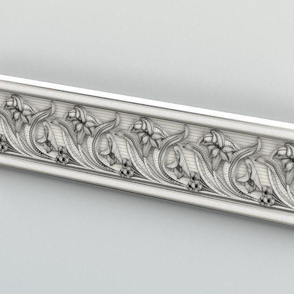 decorative molding 3d model