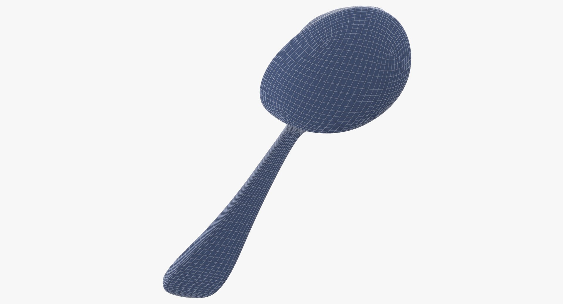 Metal spoon cream pink 3D model - TurboSquid 1424388
