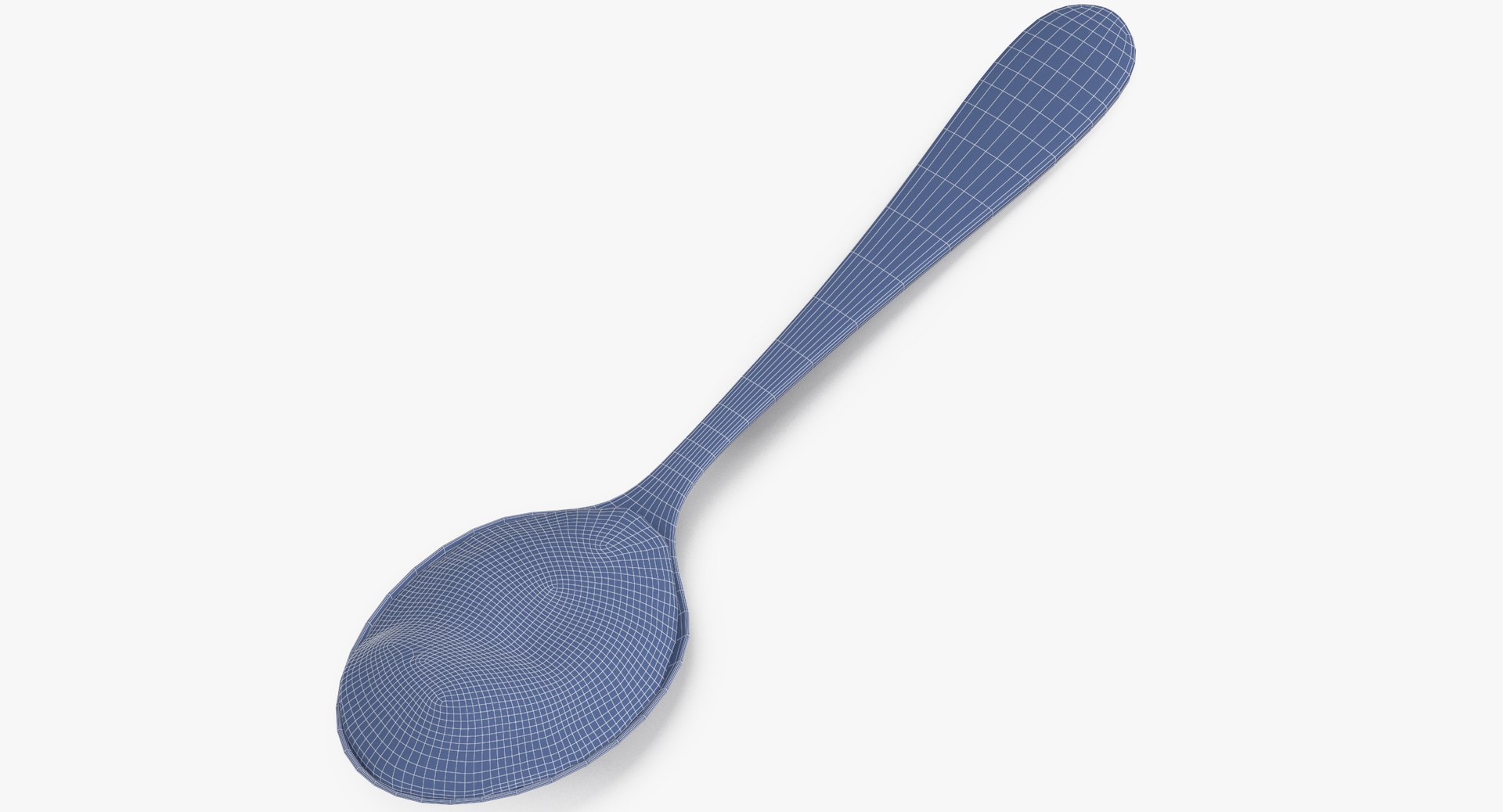 Metal spoon cream pink 3D model - TurboSquid 1424388