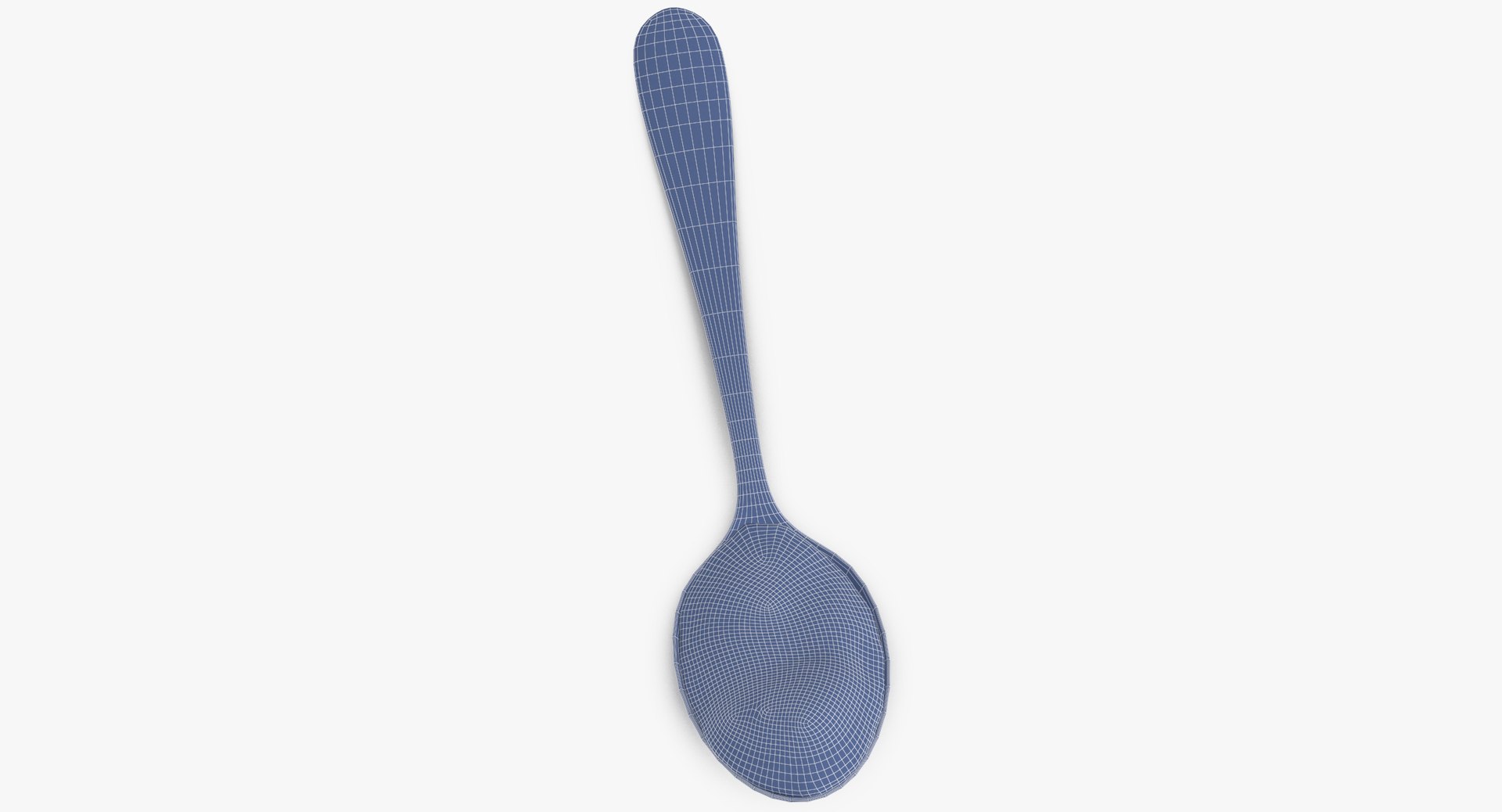 Metal spoon cream pink 3D model - TurboSquid 1424388