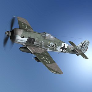 Focke-Wulf Fw 190 3D Models for Download | TurboSquid