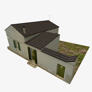 3ds max country village home
