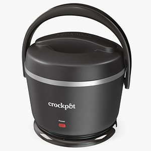 Electric Lunch Box Crockpot Black