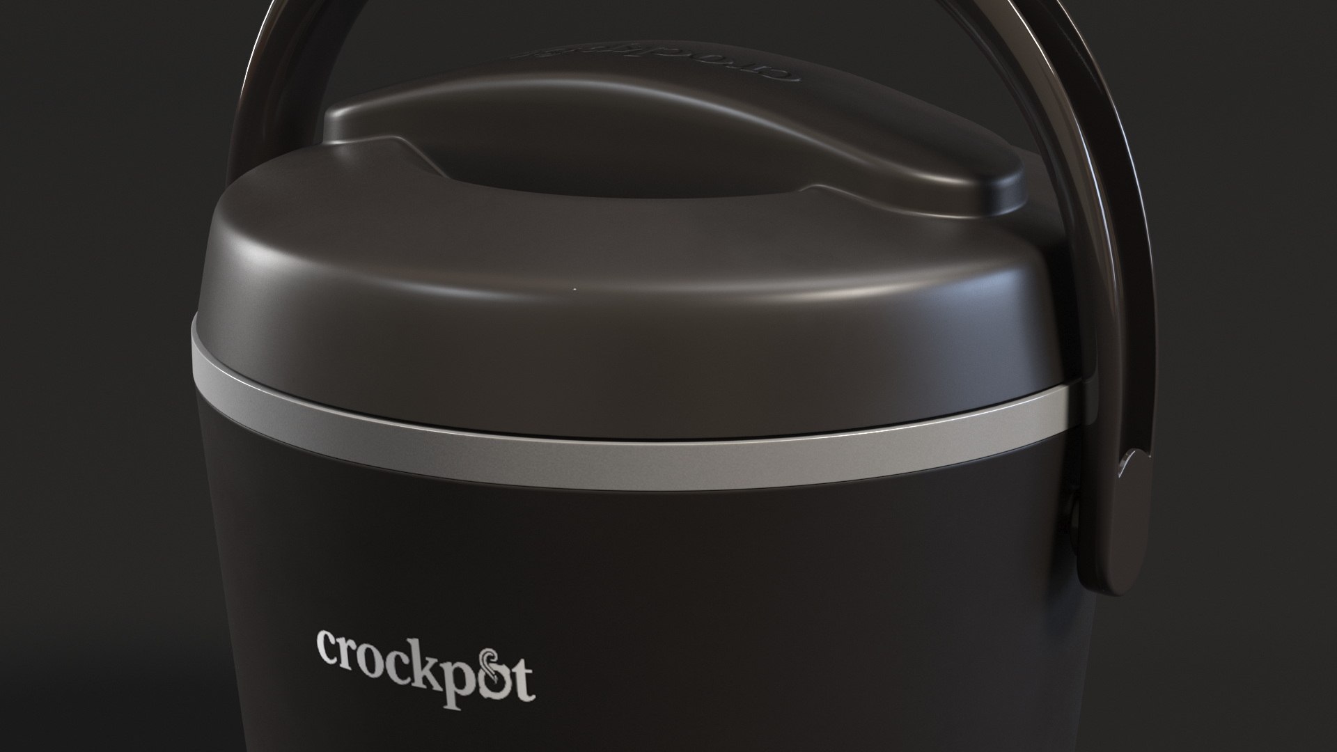 Elektrische Lunchbox Crockpot Schwarz 3D-Modell - TurboSquid 2025420