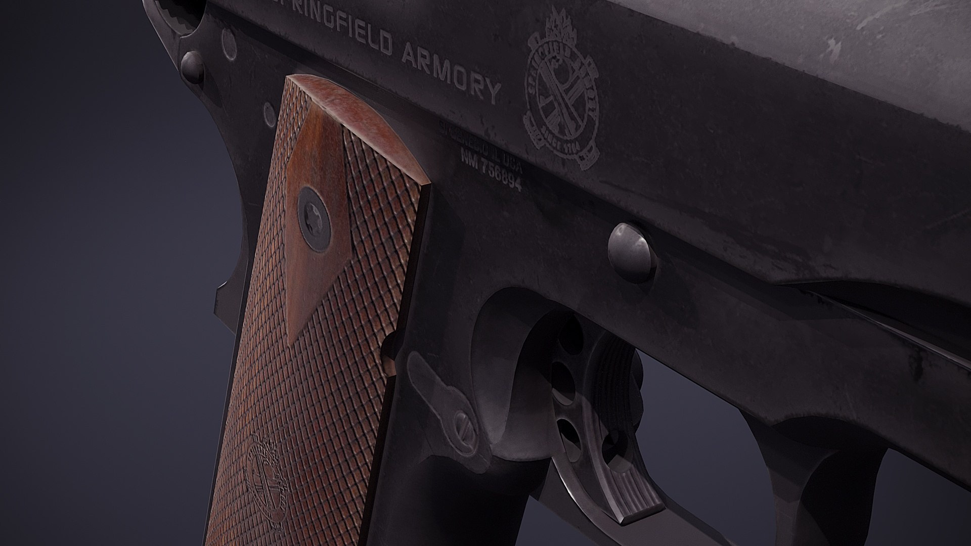3D M1911 - Pistol https://p.turbosquid.com/ts-thumb/wx/ZvGYH1/QJ/cam_rul/jpg/1767772617/1920x1080/fit_q87/41670d605e1f3474e84eb675a3b812281b27aaec/cam_rul.jpg