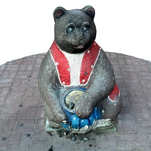 Sculpture of a bear
