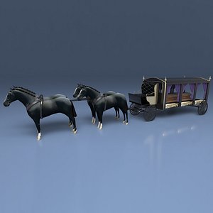 Funeral Carriage model