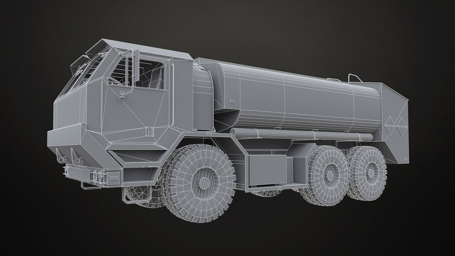 3D Military Truck V1 - Tanker https://p.turbosquid.com/ts-thumb/wx/j8hUvS/ol/militarytrucktanker_wireframe01/jpg/1753438070/1920x1080/fit_q87/8ef940492734acb97be1d7289d836a80888f4639/militarytrucktanker_wireframe01.jpg
