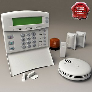 3d alarm modelled