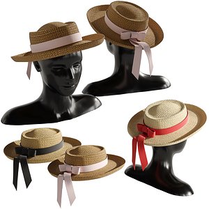 Straw hat 4 model