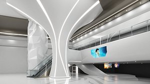 Futuristic Shopping Center 02