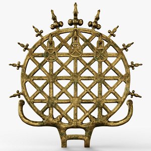 3D model Hittite Sun Disc
