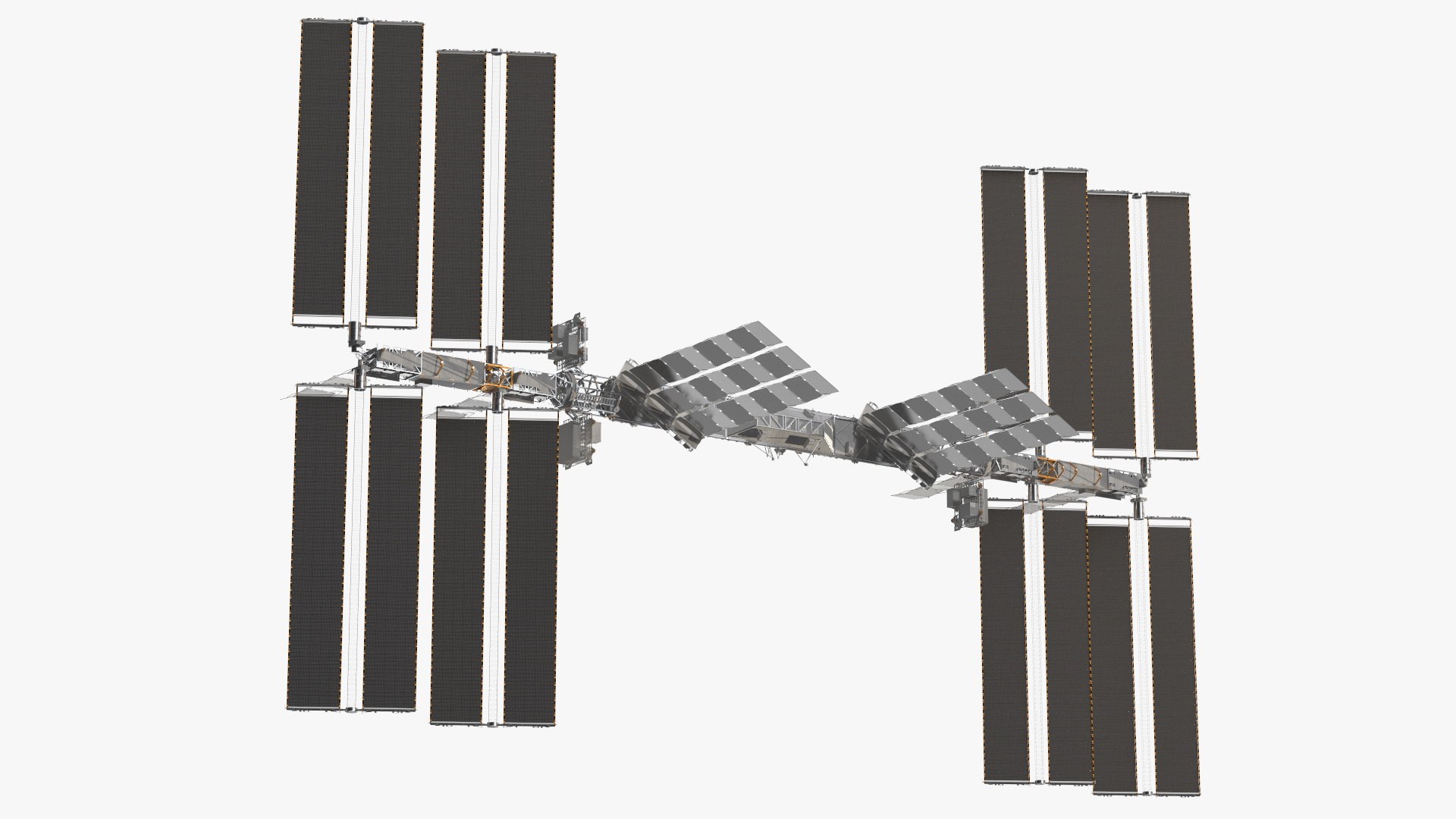 Integrated Truss Structure 3D model preview