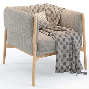 3D Armchair Tekou