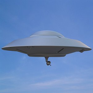 flying saucer earth vs 3d model
