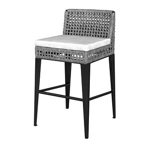 bar chair ratana genval 3D