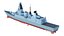 Destroyer TYPE 45 Low-Poly modèle 3D modèle 3D