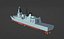 Destroyer TYPE 45 Low-Poly modèle 3D modèle 3D