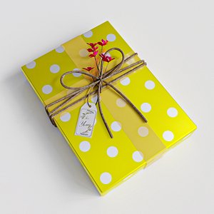 Gift Box with Flowers