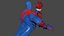 Spider-Man 2099 de baja poli