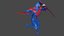 Spider-Man 2099 de baja poli