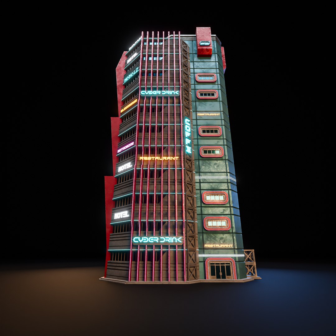 SCIFI CYBERPUNK FUTURISTIC NEON SKYSCRAPER 02 3D model https://p.turbosquid.com/ts-thumb/wy/3eN2oh/4p/ch0015/jpg/1755860218/1920x1080/fit_q87/c7278048f924ebe05750ae8751fdbe1ffa4574a7/ch0015.jpg