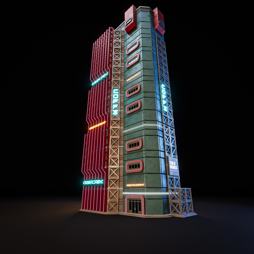 SCIFI CYBERPUNK FUTURISTIC NEON SKYSCRAPER 02 3D model https://p.turbosquid.com/ts-thumb/wy/3eN2oh/zT/ch0016/jpg/1755860220/1920x1080/fit_q87/da7dfd505fe624b5ae3f29eac4e49c00afad266a/ch0016.jpg