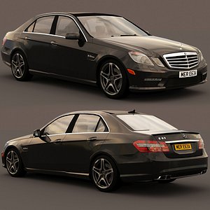 mercedes benz e63 amg 2010 3D model