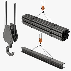 Crane Hook Lifting Industrial Materials