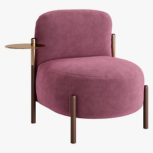 Flag Armchair by Bolzan Letti 3D model