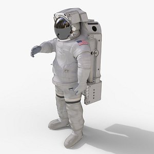 3D Astronaut NASA Spacesuit