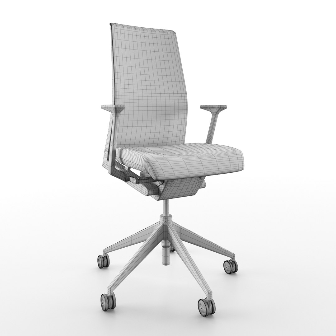 3D Haworth Task Chair Model - TurboSquid 1185834