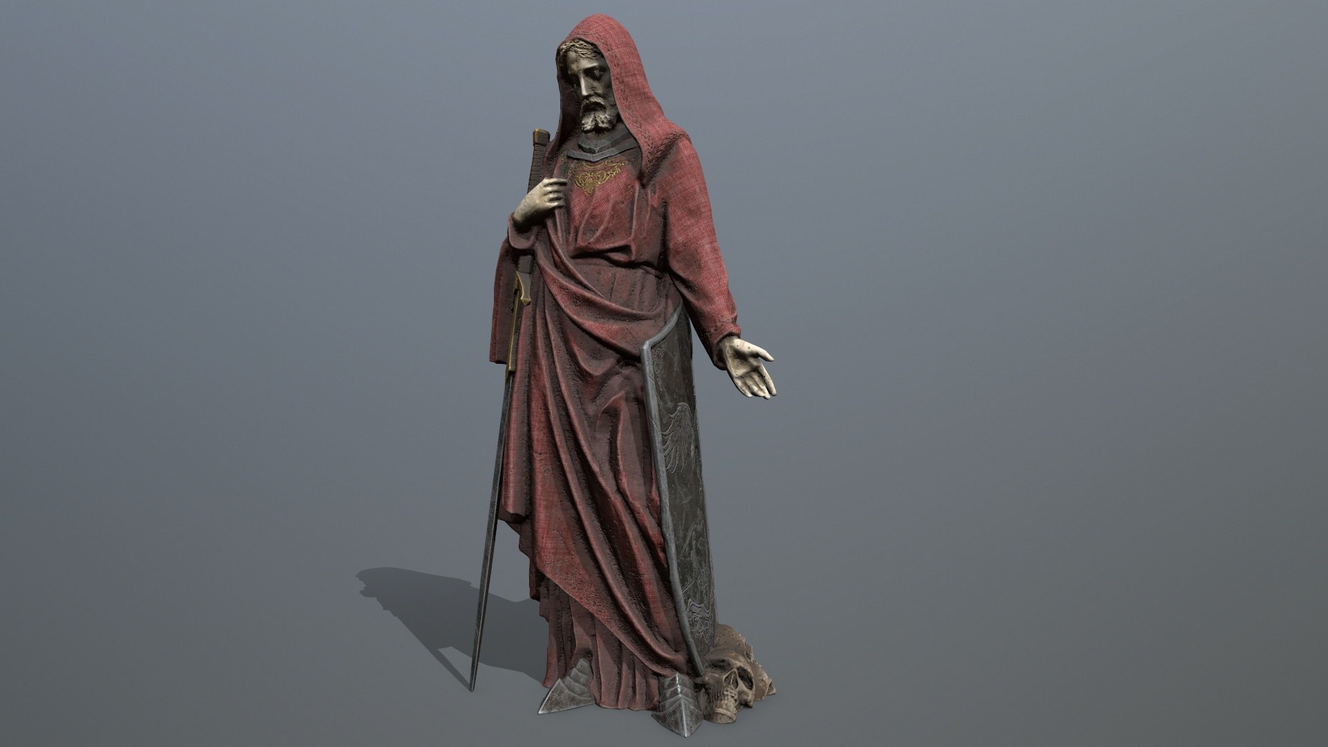 Man Statue model - TurboSquid 2054486