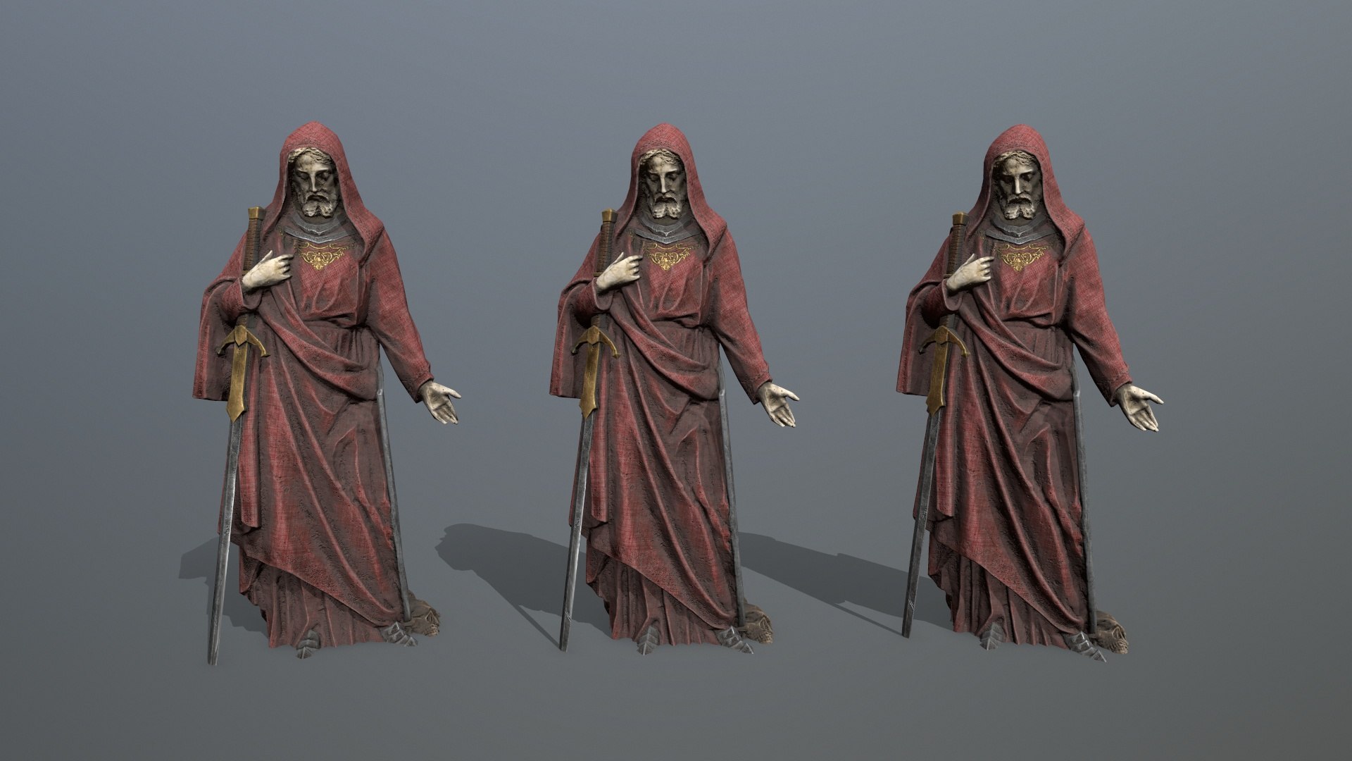 Man Statue Model - TurboSquid 2054486