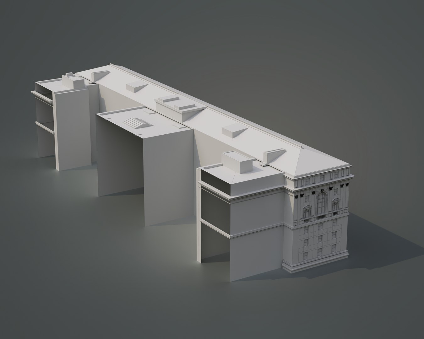 Superior Court Of California County Of San Francisco 3D Model