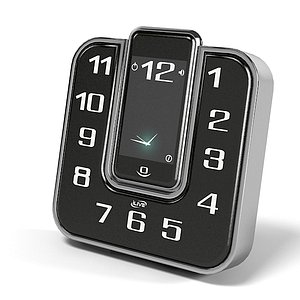 Ilive ICP391B Clock Radio modern table Gadget digital