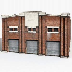 Warehouse Low Poly