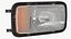 Right Rectangular Halogen H4 Truck Headlight
