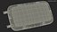Right Rectangular Halogen H4 Truck Headlight