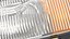 Right Rectangular Halogen H4 Truck Headlight
