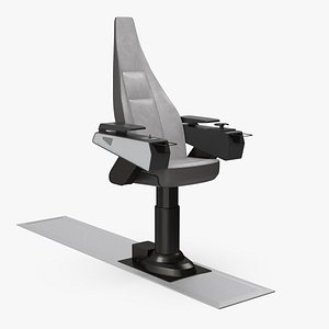 3D Ship Captain Chair