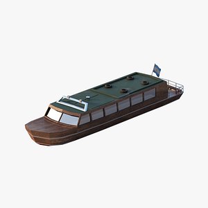 3D Passenger Ferry Boat model