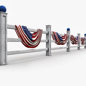 celebration political decoration 3d 3ds