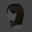 3D model realtime hair