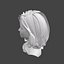 3D model realtime hair