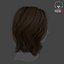 3D model realtime hair