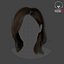 3D model realtime hair