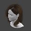 3D model realtime hair