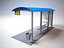 3d bus stop model